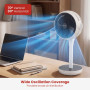 Dimplex Heat and Cool Air Circulator Pedestal Fan with LED Display and Timer thumbnail 6