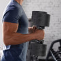 Powertrain Eon 36kg Dial-Up Adjustable Dumbbell Home Gym Weights thumbnail 10