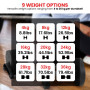 Powertrain Eon Dial Up 72KG Adjustable Dumbbells Pair - Black thumbnail 7