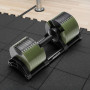 Powertrain Eon Dial Up 36KG Adjustable Dumbbell - Green thumbnail 11