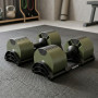 Powertrain Eon Dial Up 72KG Adjustable Dumbbells Pair - Green thumbnail 12