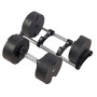 Powertrain Eon Dial Up 90KG Adjustable Dumbbells Pair - Black thumbnail 4