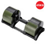 Powertrain Eon Dial Up 45KG Adjustable Dumbbell - Green thumbnail 7