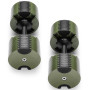 Powertrain Eon Dial Up 90KG Adjustable Dumbbells Pair - Green thumbnail 5