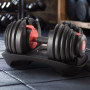 Powertrain 24kg Adjustable Dumbbells 15-in-1 Home Gym Weights  Red thumbnail 12