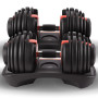 Powertrain 48kg Adjustable Dumbbells 15-in-1 Home Gym Weights  Red thumbnail 8