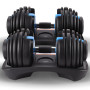 Powertrain 48kg Blue Adjustable Dumbbell Home Gym Weights thumbnail 7