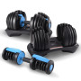Powertrain 48kg Blue Adjustable Dumbbell Home Gym Weights thumbnail 8