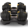 Powertrain 48kg Gold Adjustable Dumbbell Home Gym Weights thumbnail 7