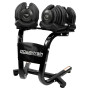 Powertrain 80kg Adjustable Dumbbell Home Gym Weights with Stand thumbnail 1