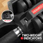 20kg Powertrain Adjustable Home Gym Dumbbell thumbnail 2