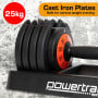 Powertrain GEN2 Pro Adjustable Dumbbell Set - 50kg thumbnail 7