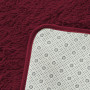 New Designer Shaggy Floor Confetti Rug Burgundy 160x230cm thumbnail 4