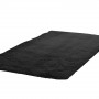 New Designer Shaggy Floor Confetti Rug Black 200x230cm thumbnail 1
