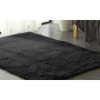 New Designer Shaggy Floor Confetti Rug Black 160x230cm thumbnail 1