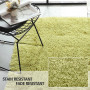 New Designer Shaggy Floor Confetti Rug Purple 120x160cm thumbnail 4