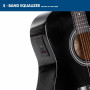 Karrera Electronic Acoustic Guitar 41in  - Black thumbnail 4