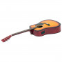 Karrera Electronic Acoustic Guitar 41in  - Sunburst thumbnail 2
