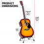 Karrera Electronic Acoustic Guitar 41in  - Sunburst thumbnail 5