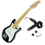 Karrera Kids Electric Guitar Junior Beginner Double Cutaway Scaled-Down Instrument for Children - Black thumbnail 4
