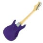 Karrera Kids Electric Guitar Junior Beginner Double Cutaway Scaled-Down Instrument for Children - Purple thumbnail 6