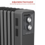 Dimplex Oil Free 1.5kW Column Heater w/ Thermostat in Black thumbnail 5