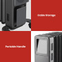 Dimplex 1.5kW Oil Free Column Heater 5 Fin with Thermostat Turbo Fan thumbnail 7