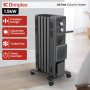 Dimplex Oil Free 1.5kW Column Heater w/ Turbo Fan and Timer in Black thumbnail 8
