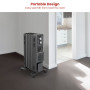 Dimplex Oil Free 1.5kW Column Heater w/ Turbo Fan and Timer in Black thumbnail 4