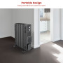 Dimplex Oil Free 2.4kW Column Heater w/ Thermostat and Turbo Fan in Black thumbnail 4
