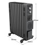 Dimplex Oil Free 2.4kW Column Heater w/ Turbo Fan and Timer in Black thumbnail 3