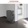 Dimplex Oil Free 2.4kW Column Heater w/ Turbo Fan and Timer in Black thumbnail 4