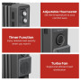 Dimplex Oil Free 2.4kW Column Heater w/ Turbo Fan and Timer in Black thumbnail 5