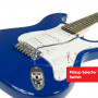 Karrera 39in Electric Guitar - Blue thumbnail 3