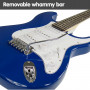 Karrera 39in Electric Guitar - Blue thumbnail 4