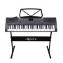 Karrera 61-Key Electronic Piano Keyboard 75cm with Stand - Black thumbnail 1