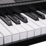 Karrera 61 Keys Electronic Keyboard Piano with Stand - Black thumbnail 2