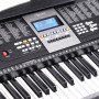 Karrera 61 Keys Electronic Keyboard Piano with Stand - Black thumbnail 6