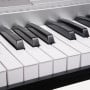 Karrera 61 Keys Electronic Keyboard Piano with Stand - Silver thumbnail 4