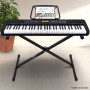 Karrera 61-Key Electronic Keyboard with LCD Display and Touch Response in Black CHJ-291 thumbnail 10