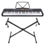 Karrera 61-Key Electronic Keyboard with LCD Display and Touch Response in Black CHJ-291 thumbnail 4