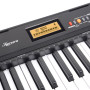 Karrera 61-Key Electronic Keyboard with LCD Display and Touch Response in Black CHJ-291 thumbnail 6