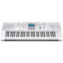 Karrera 61 Keys Electronic LED Keyboard Piano with Stand - Silver thumbnail 2