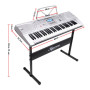Karrera 61 Keys Electronic LED Keyboard Piano with Stand - Silver thumbnail 3
