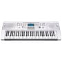 Karrera 61 Keys Electronic Keyboard Piano with Stand - Silver thumbnail 2