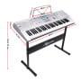 Karrera 61 Keys Electronic Keyboard Piano with Stand - Silver thumbnail 3