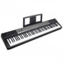 Karrera 88 Keys Electronic Keyboard Piano with Stand Black thumbnail 3