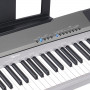 Karrera 88 Keys Electronic Keyboard Piano with Stand Silver thumbnail 3