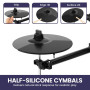 Karrera 18S Electronic Drum Kit with Mesh Pads 8in Bluetooth USB/MIDI Drum Coach Metronome  Kick Pedal & Choke Cymbals thumbnail 12
