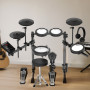 Karrera 18S Electronic Drum Kit with Mesh Pads 8in Bluetooth USB/MIDI Drum Coach Metronome  Kick Pedal & Choke Cymbals thumbnail 17